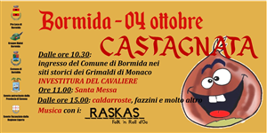 Castagnata e cerimonia dell'ingresso di Bormida nei siti storici dei Grimaldi