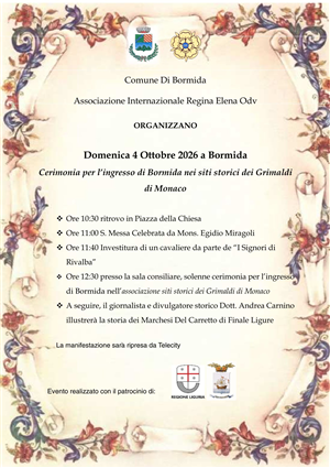 Castagnata e cerimonia dell'ingresso di Bormida nei siti storici dei Grimaldi